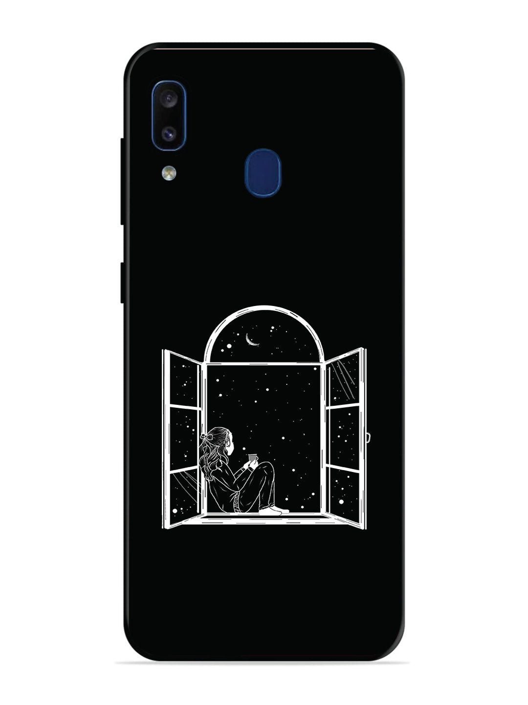 Samsung Galaxy A20 Little Girl on Window