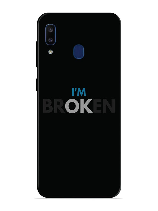 Samsung Galaxy A20 I'm Broken Dark Theme