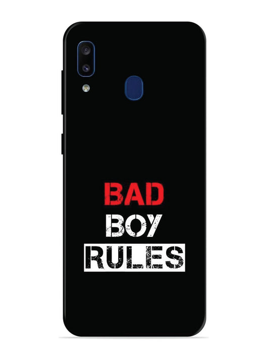 Samsung Galaxy A20 Bad Boy Rules