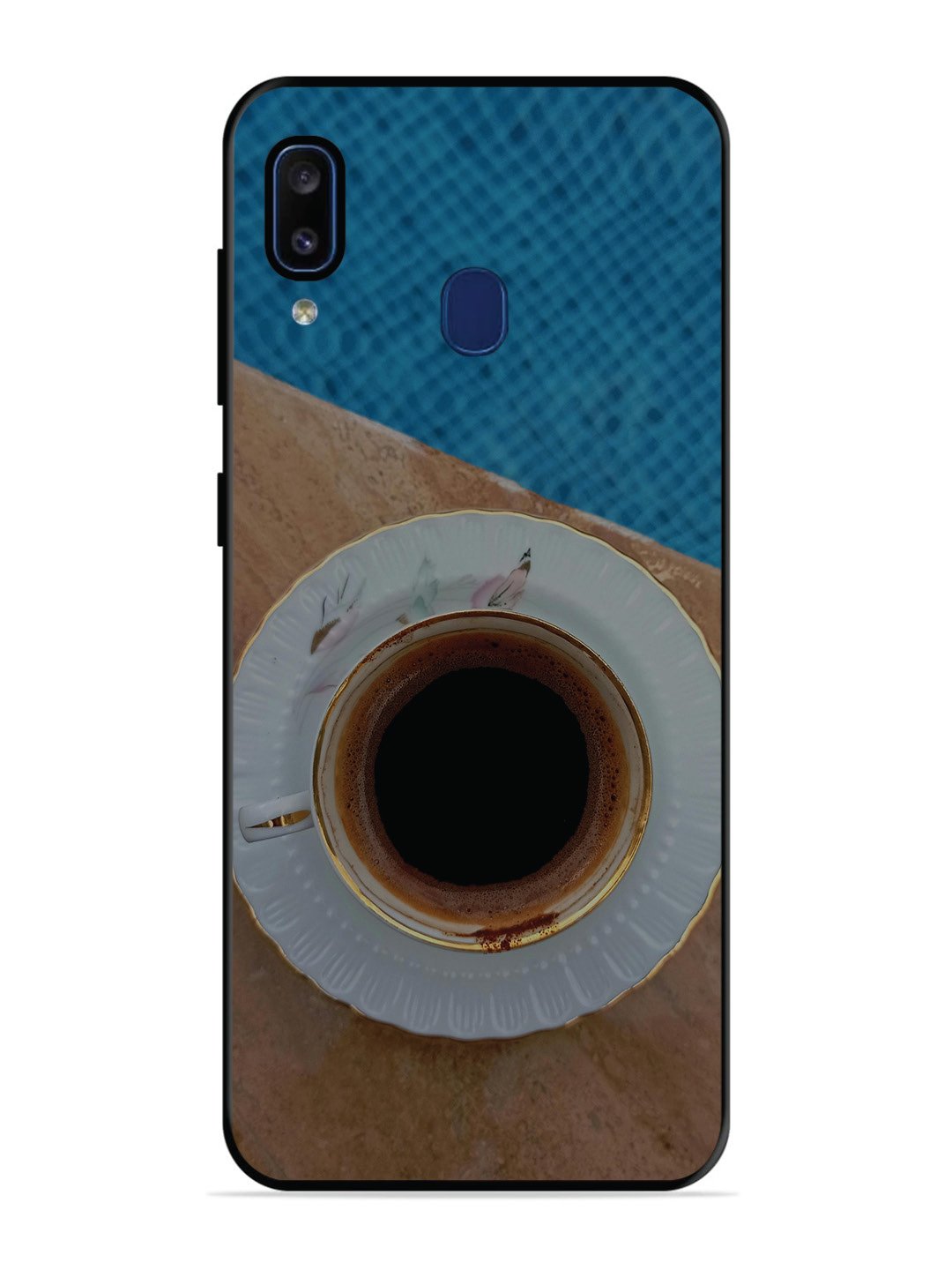 Samsung Galaxy A20 Black Tea Cup Saucer