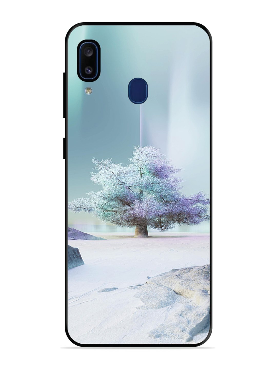 Samsung Galaxy A20 Tree on lceland