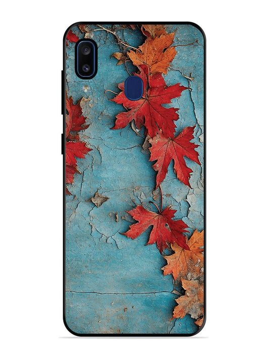 Samsung Galaxy A20 Autumn Leafs Marble