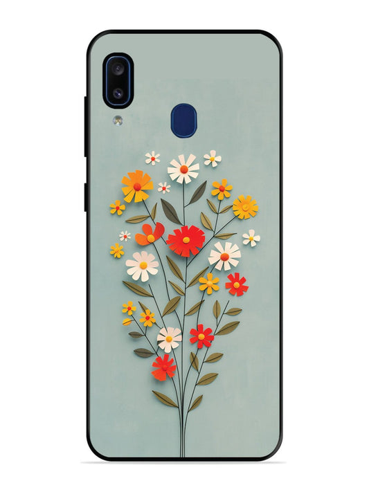 Samsung Galaxy A20 Paper Flowers