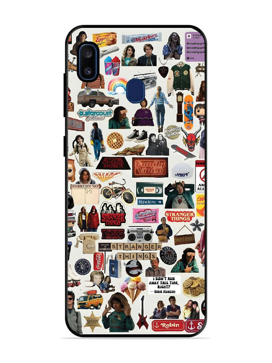 Samsung Galaxy A20 Stranger Things Sticker 1