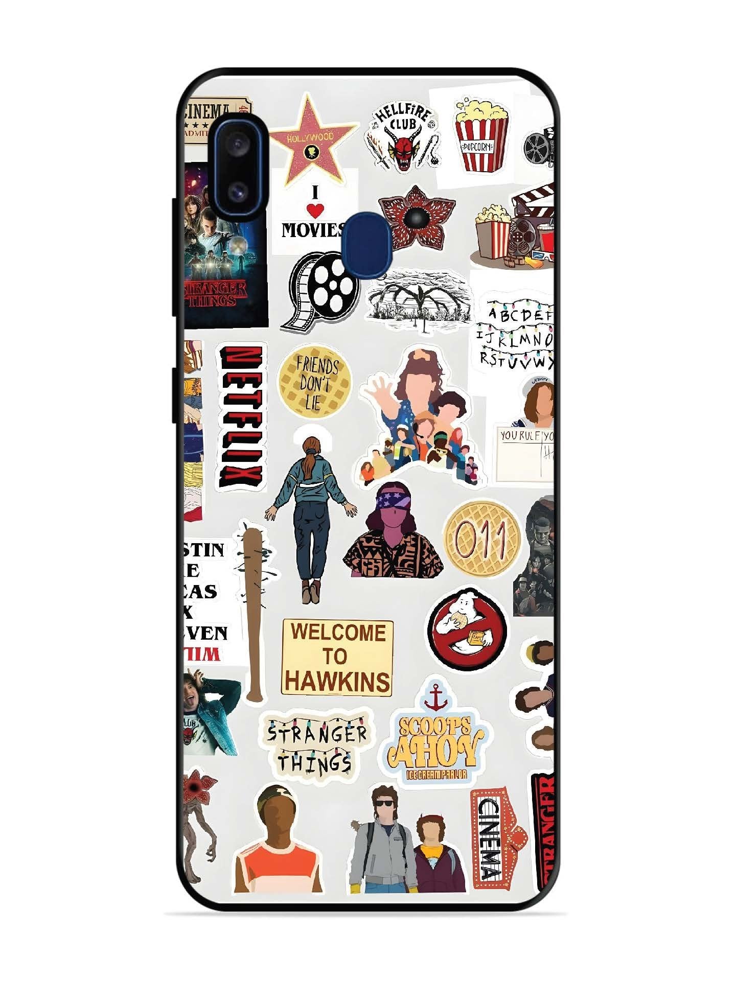 Samsung Galaxy A20 Stranger Things Sticker 2