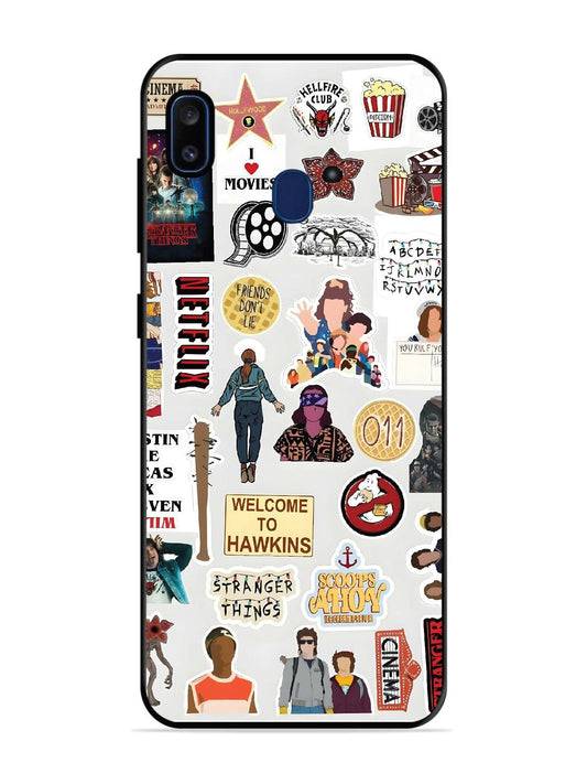 Samsung Galaxy A20 Stranger Things Sticker 2