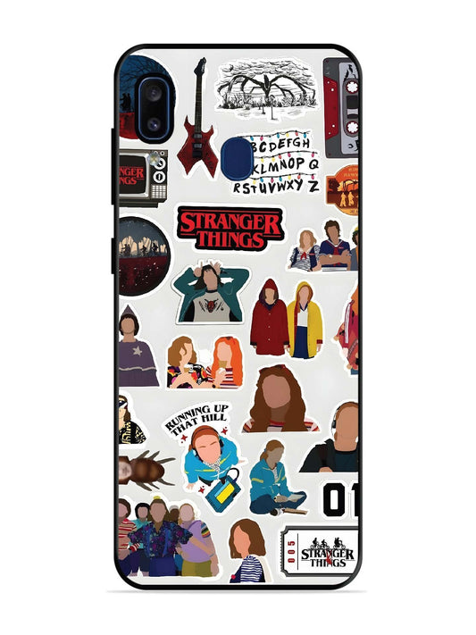 Samsung Galaxy A20 Stranger Things Sticker 3