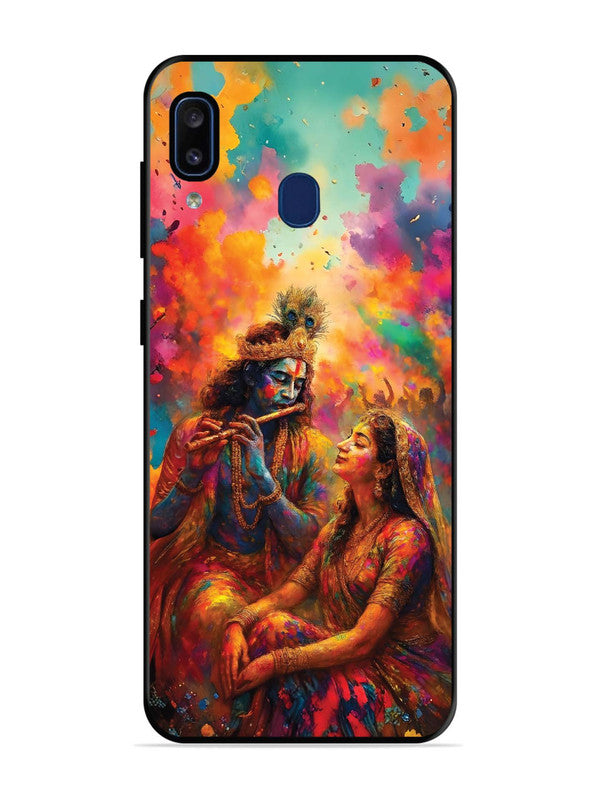 Samsung Galaxy A20 Radha Krishna Playing Flute