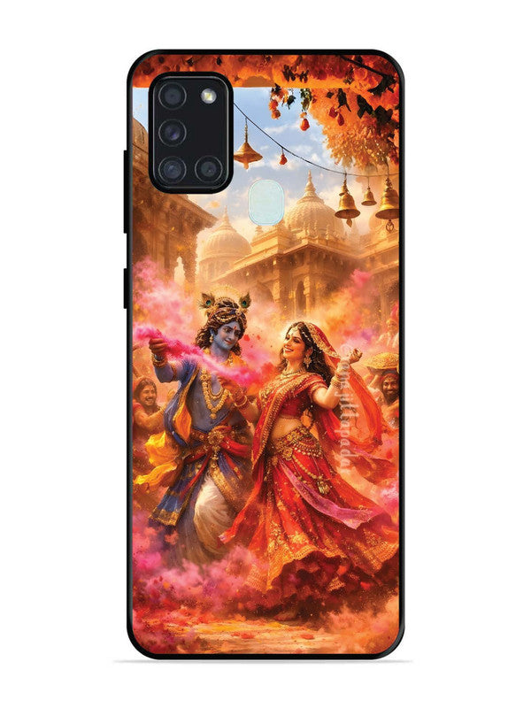 Samsung Galaxy A21s Radha Krishna Playing Holi