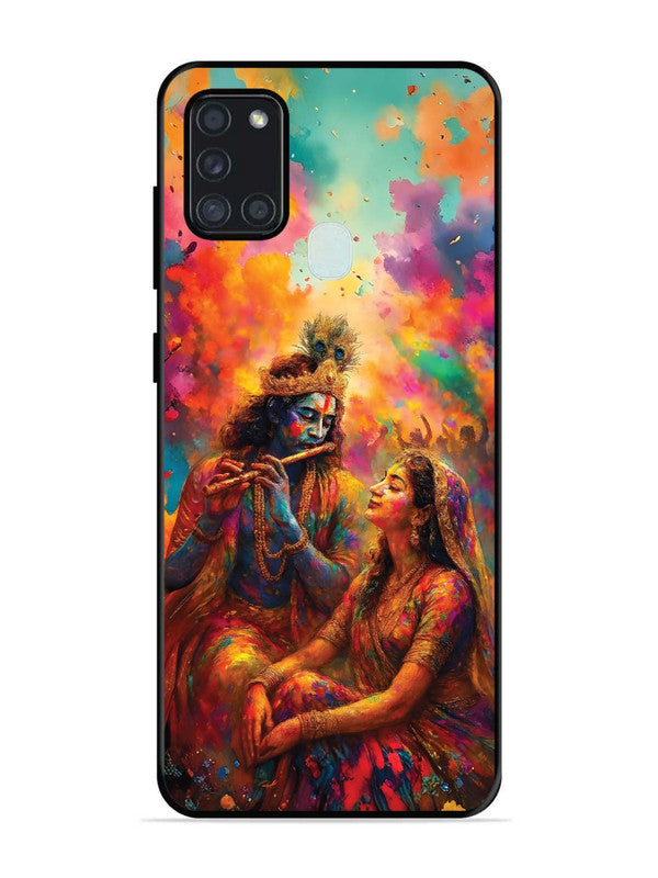 Samsung Galaxy A21s Radha Krishna Playing Flute