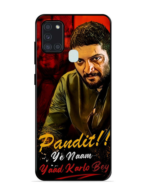 Samsung Galaxy A21s Pandit, Ye Naam Yaad Kar Lo Bey