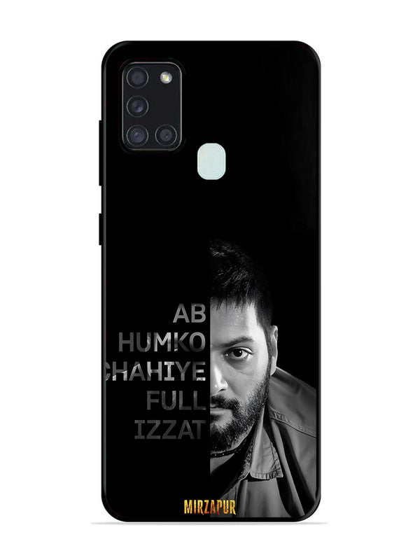 Samsung Galaxy A21s ab hamko chahiye full ijjat