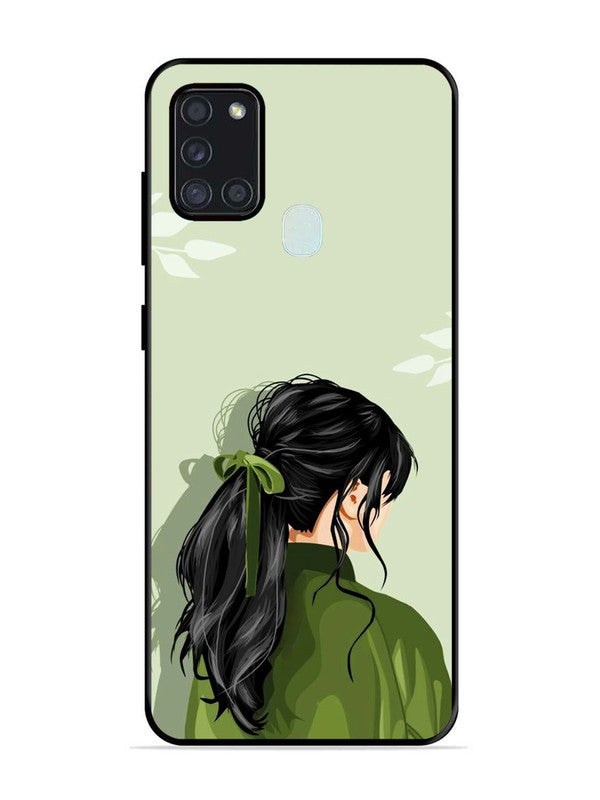 Samsung Galaxy A21s Cool Girl backside