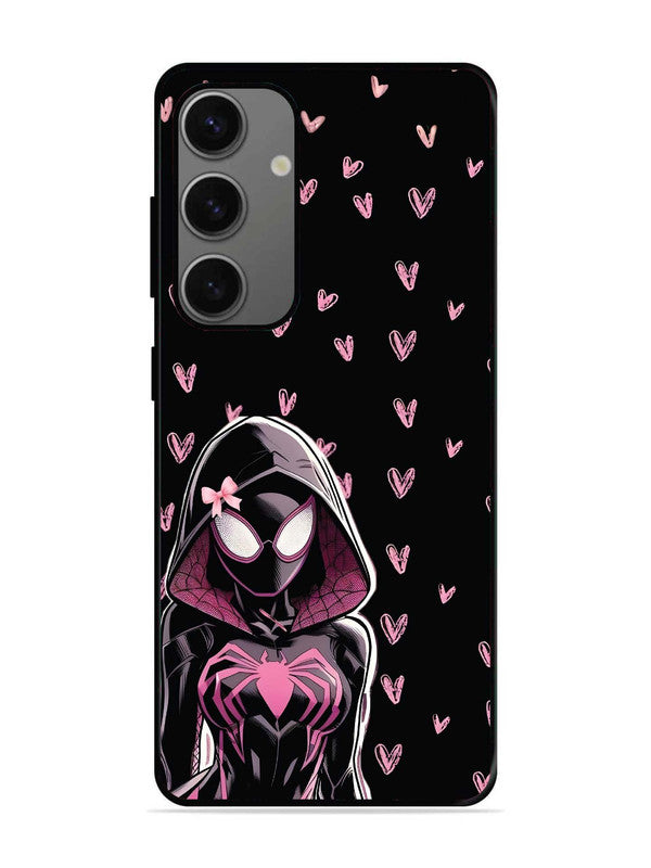 Samsung Galaxy A25 Spidergirl with hearts