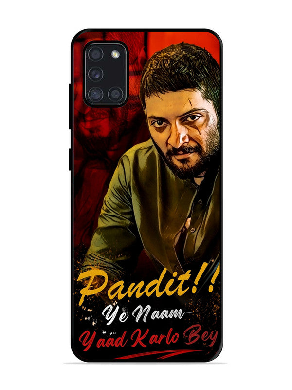 Samsung Galaxy A31 Pandit, Ye Naam Yaad Kar Lo Bey