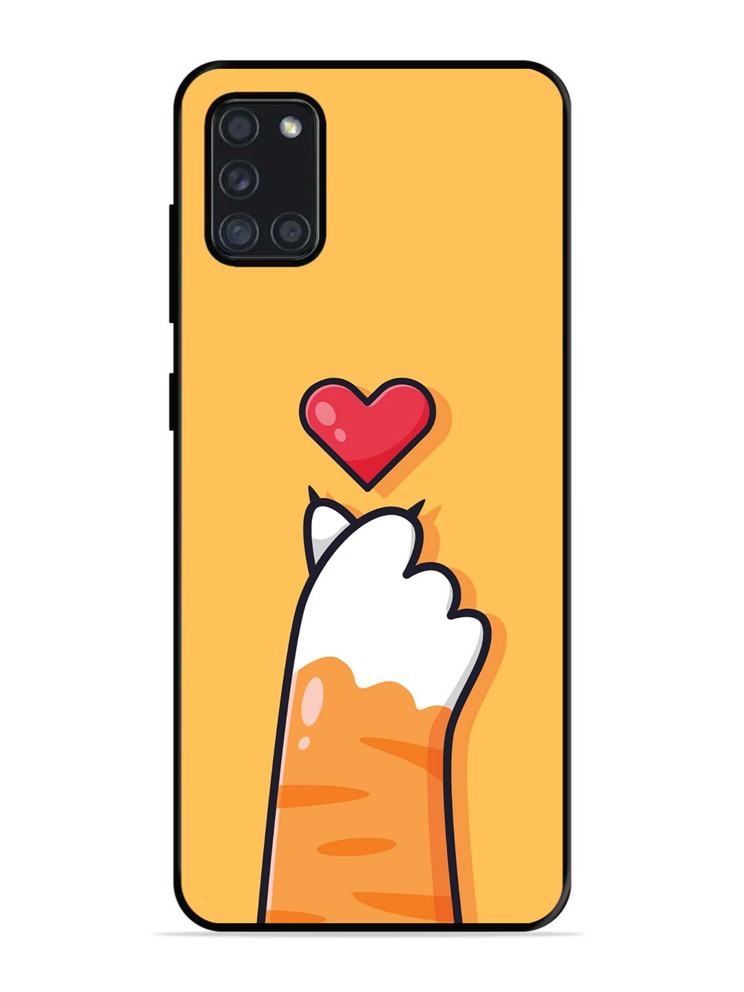 Samsung Galaxy A31 Heart Hand
