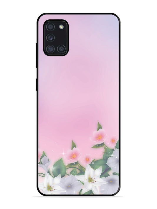 Samsung Galaxy A31 Pink Floral Elegance