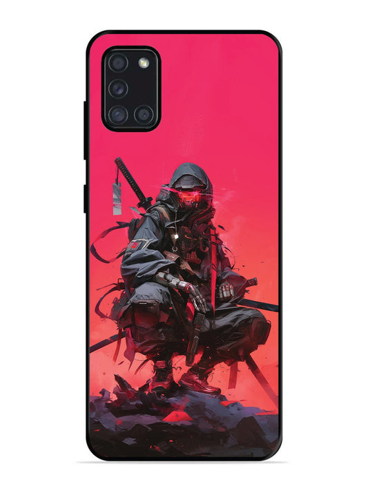 Samsung Galaxy A31 Cyberpunk Ninja Katana