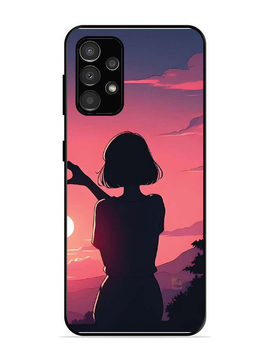 Samsung Galaxy A33 5G Love Heart with Hand Girl