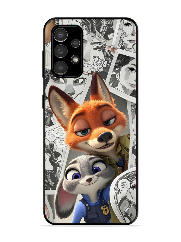 Samsung Galaxy A33 5G Cute Nick wilde and judy hopps