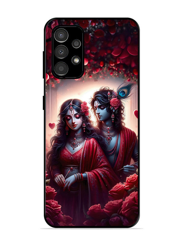 Samsung Galaxy A33 5G Couples in Red theme like Radha Krishna