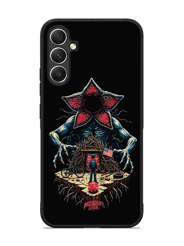 Samsung Galaxy A34 5G Stranger Things demogorgon