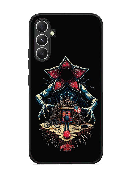 Samsung Galaxy A34 5G Stranger Things demogorgon