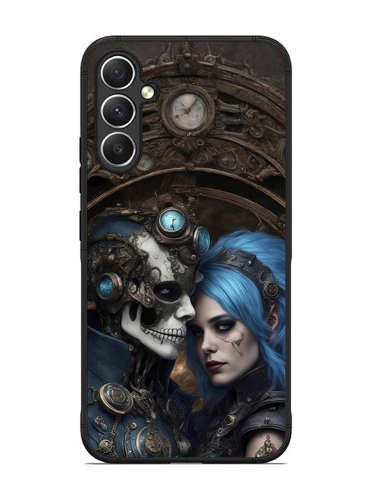 samsung galaxy a34 5g Skeleton & Devil Girl