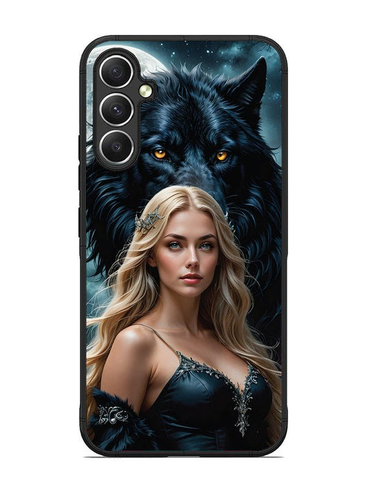 samsung galaxy a34 5g Wolf & Girl