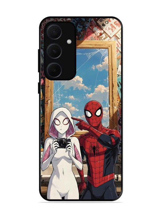 Samsung Galaxy A35 5G Spiderman and Spiderwoman