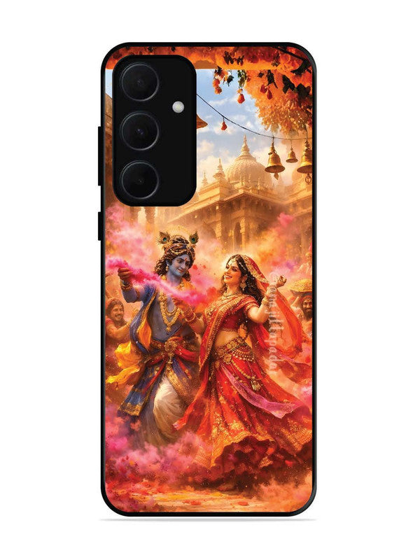 Samsung Galaxy A35 5G Radha Krishna Playing Holi