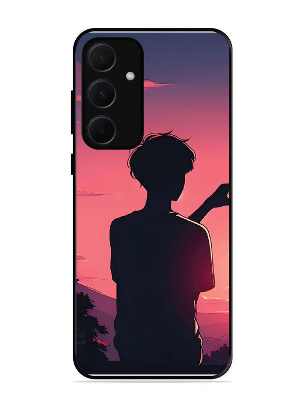 Samsung Galaxy A54 5G Love Heart with Hand Boy