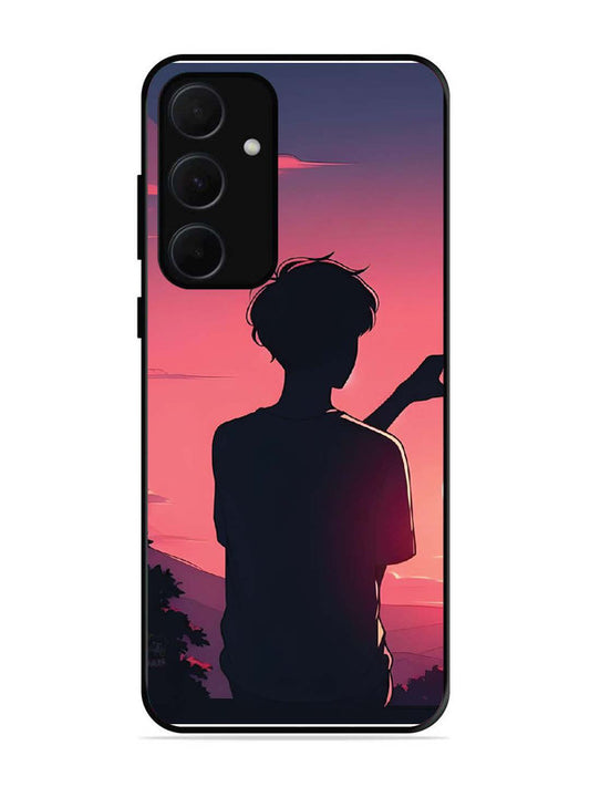Samsung Galaxy A54 5G Love Heart with Hand Boy
