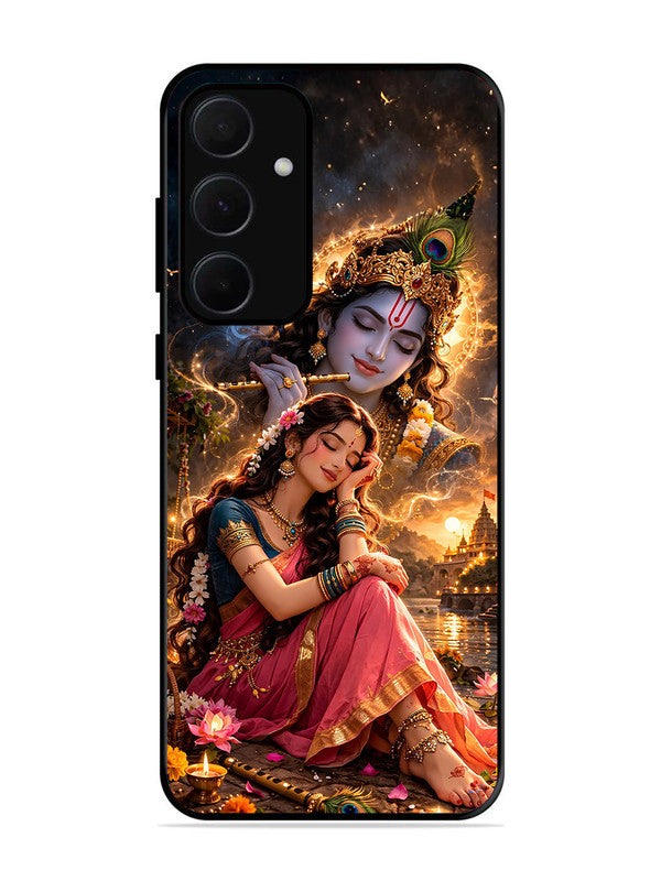 Samsung Galaxy A54 5G Radha thinking of Krishna