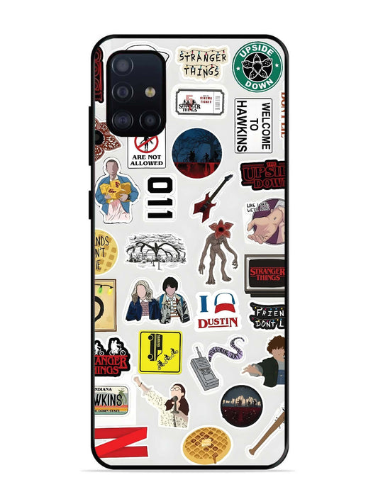 Samsung Galaxy A71 Stranger Things Sticker 4