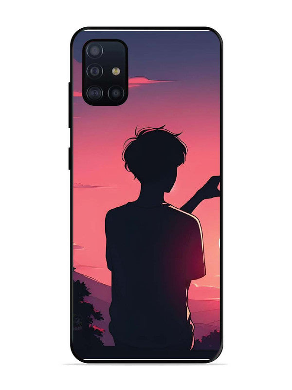 Samsung Galaxy A71 Love Heart with Hand Boy