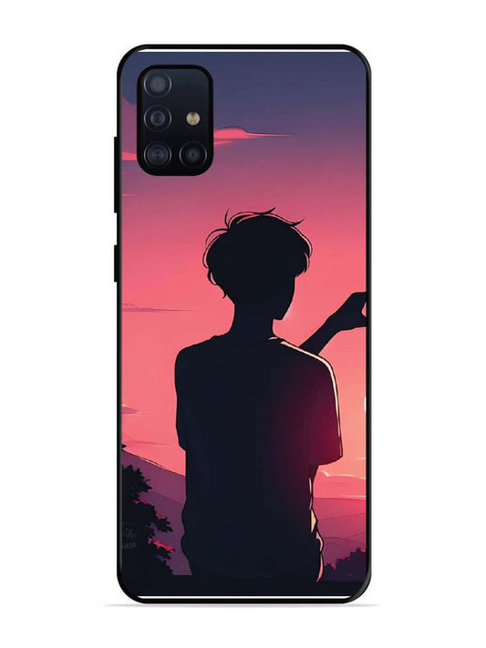 Samsung Galaxy A71 Love Heart with Hand Boy