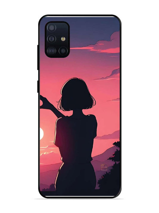 Samsung Galaxy A71 Love Heart with Hand Girl