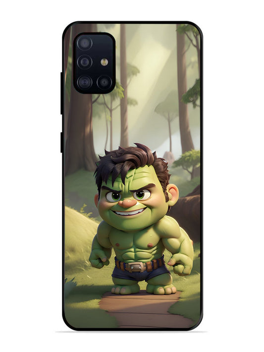 Samsung Galaxy A71 cute baby hulk