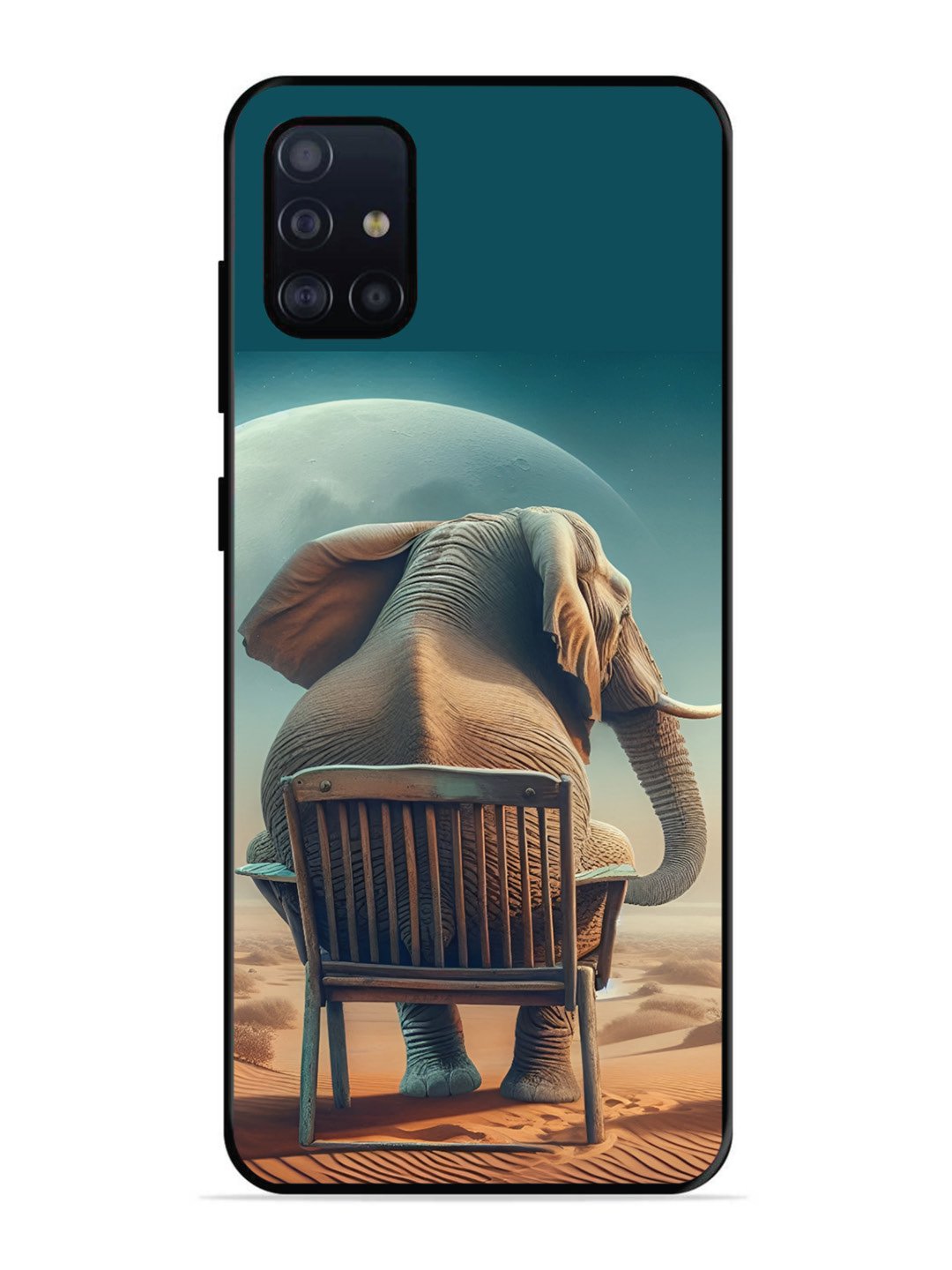 Samsung Galaxy A71 Baby Elephant om chair