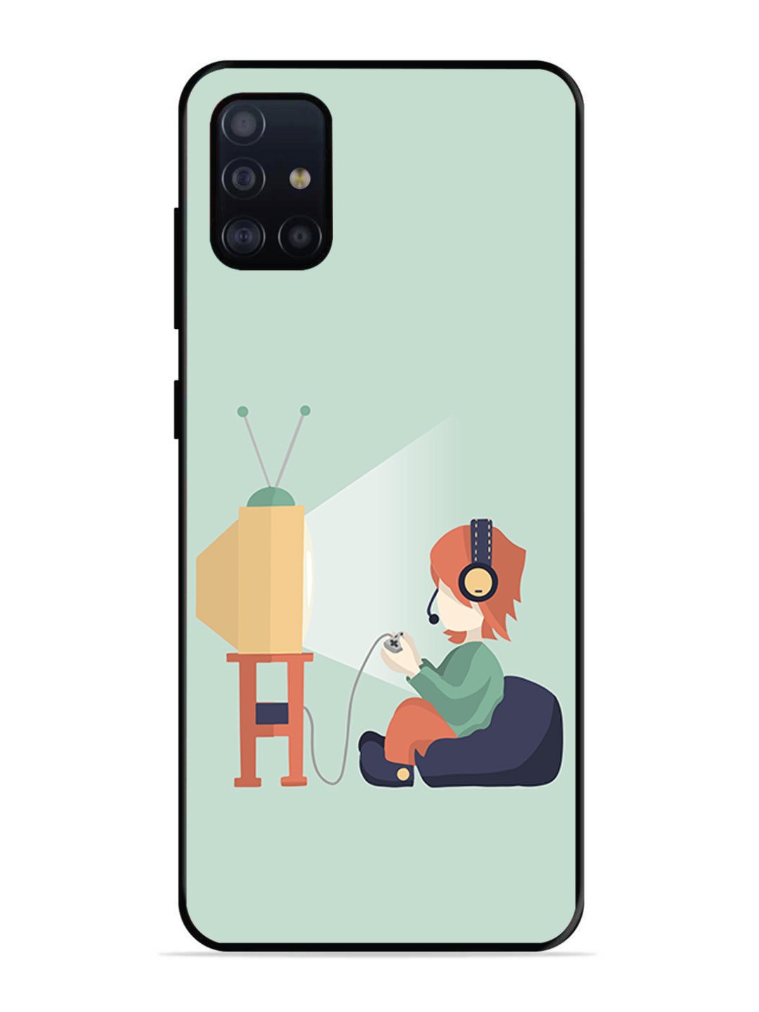 Samsung Galaxy A71 Kid Playing Game