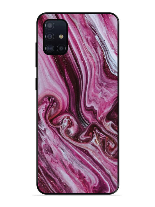Samsung Galaxy A71 Pink Flood Marble