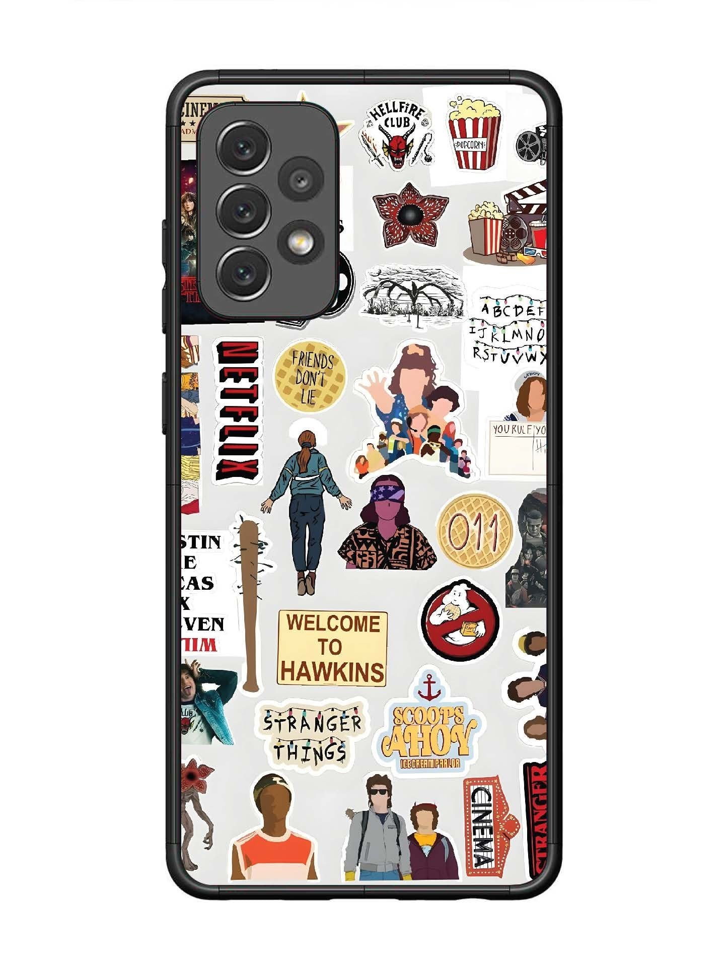 Samsung Galaxy A72 Stranger Things Sticker 2