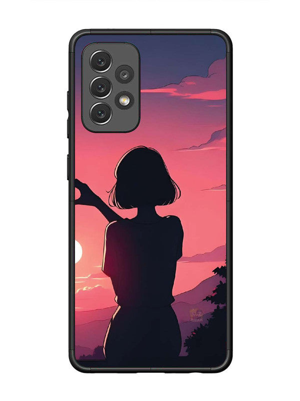 Samsung Galaxy A72 Love Heart with Hand Girl
