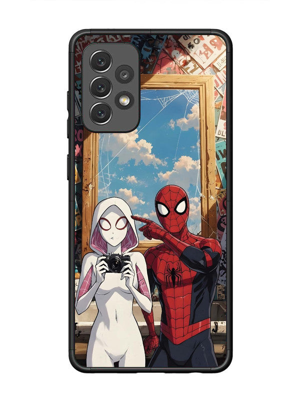 Samsung Galaxy A72 Spiderman and Spiderwoman