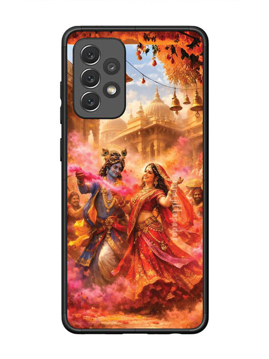 Samsung Galaxy A72 Radha Krishna Playing Holi