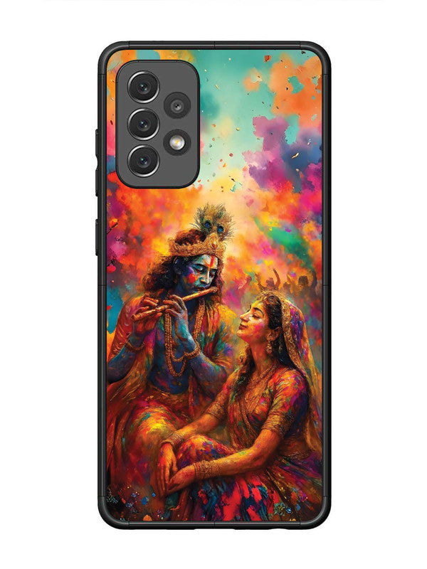 Samsung Galaxy A72 Radha Krishna Playing Flute
