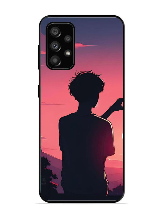 Samsung Galaxy A73 5G Love Heart with Hand Boy