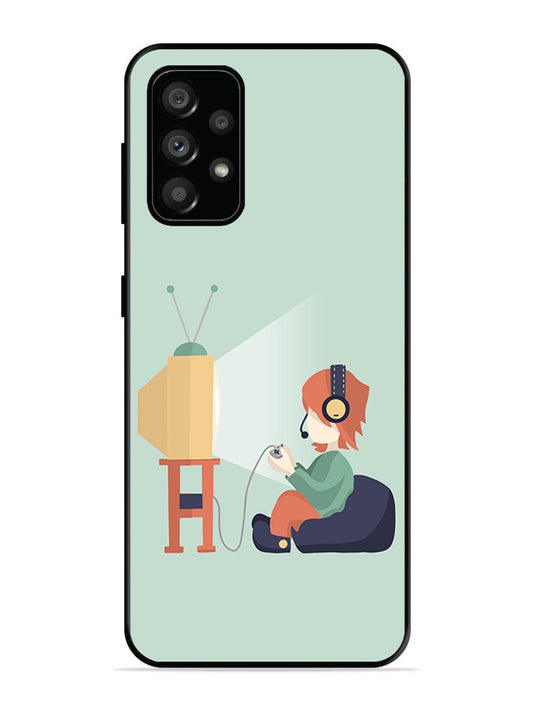 Samsung Galaxy A73 Kid Playing Game