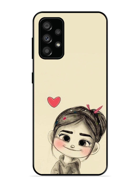 Samsung Galaxy A73 Cute Girl Looking at You